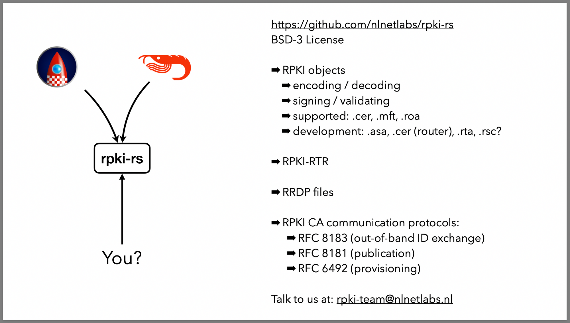 An overview of the rpki-rs capabilities