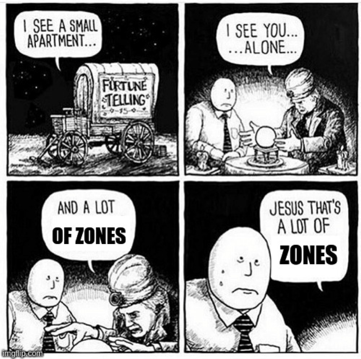 "lots of zones" meme
