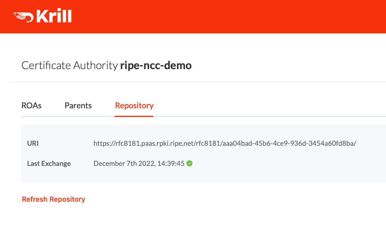 Running Krill Under RIPE NCC